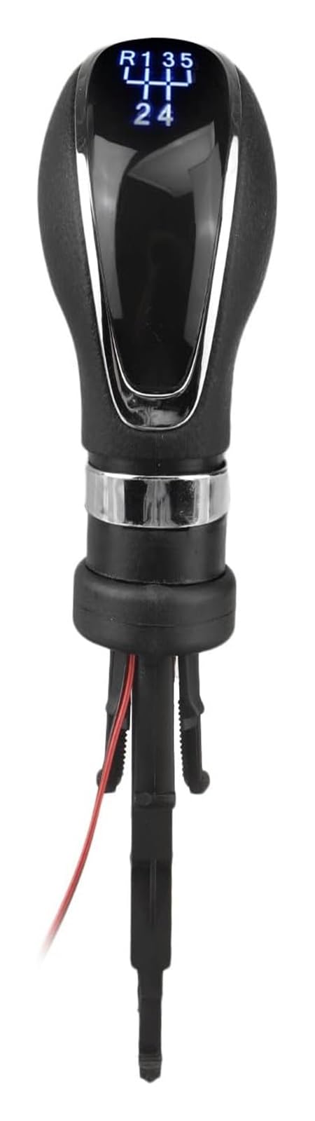 FNCVTM Car Gear Knob for Vauxhall for Opel for Astra for Insignia 5 Speed Car Gear Stick Knob Manual Head Handle Lever PU Leather(1)