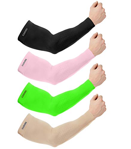KMMIN Mangas del Brazo Mangas de protección UV para Conducir Ciclismo Baloncesto