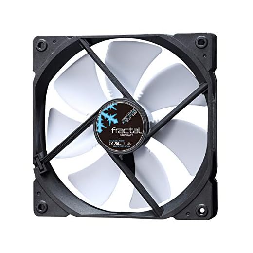 Fractal Design Dynamic X2 GP-14 White, Lüfter für (High End) Gaming PC Gehäuse, weiß