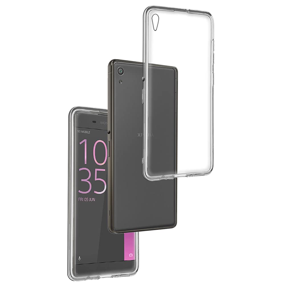 REY Funda Carcasa Gel Transparente Para Sony Xperia XA Ultra - Sony Xperia C6, Ultra Fina 0,33mm, Silicona TPU De Alta Resistencia Y Flexibilidad - View #8