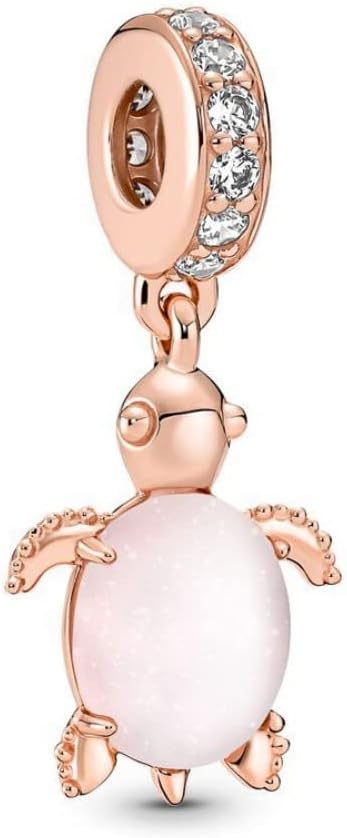 Cute Animal Mouse Charm 925 Sterling Silver Pendant,Girl Jewelry Beads Gifts for Women Bracelet&Necklace