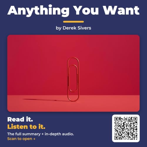 Anything You Want by Derek Sivers - Book Summary