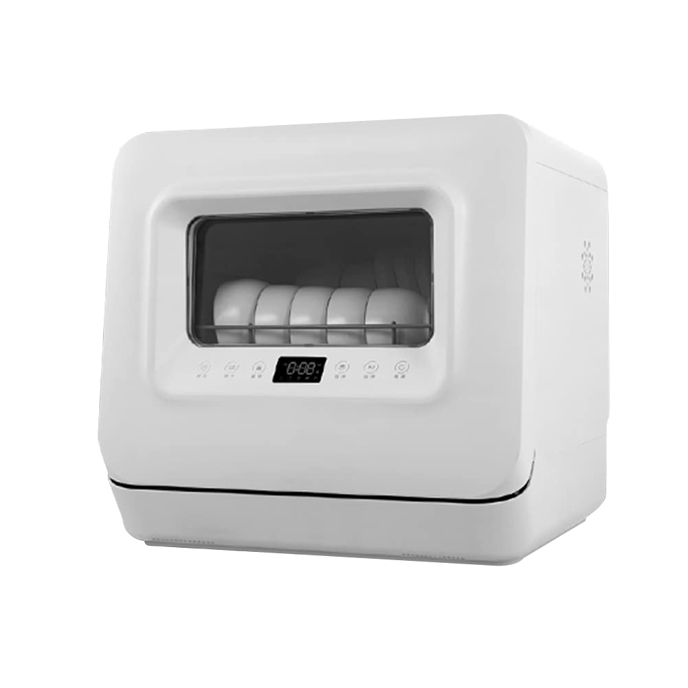 Configuración Totalmente automática del lavaplatos de Escritorio 6, el Control táctil del lavavajillas Compacto, el Ahorro de energía, el Inicio retrasado, el Almacenamiento de Secado