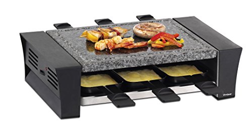 Preisvergleich Produktbild Trisa Electronics Raclette Raclettino 6", Schwarz