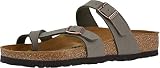 Birkenstock Mayari - Birko-Flor™ & Birkibuc™ Stone Birkibuc EU 39 (US Women's 8-8.5) Regular