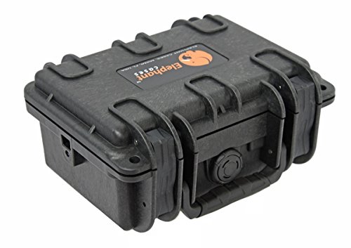 Elephant Concealed Carry/Small Handgun Hard Case E095 For Ruger Lcp Bodyguard 380 2 Lc9 Taurus Pt738 Pt709 Sccy Cpx-2 Keltec And Any Gun Under 6-3/4" Length Or Smaller #TOP13