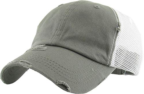 Image of Classic Plain Ponytail Messy High Bun Headwear Adjustable Cotton Trucker Mesh Glitter Hat Baseball Cap