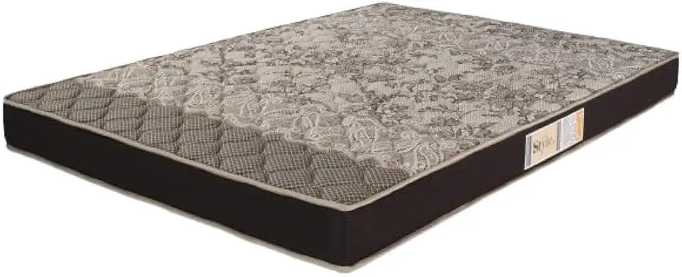 Colchão D28 Casal 138x188x14 Marrom 100% Espuma Ly