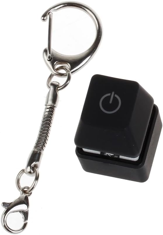 Cartoon Backlit Mechanical Keyboard Switch Tester Keychain Gift for Adults