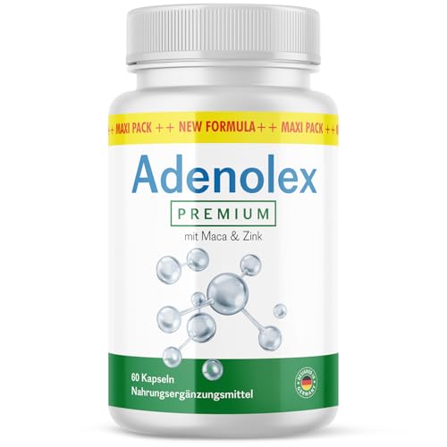 Adenolex Premium Capsules - Potenza per l'uomo attivo - Qualità premium - 60 capsule Contenuto