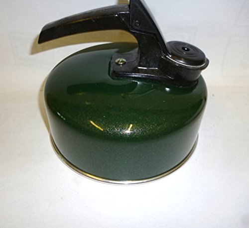Pendeford - Bollitore con fischio, 1 l Verde