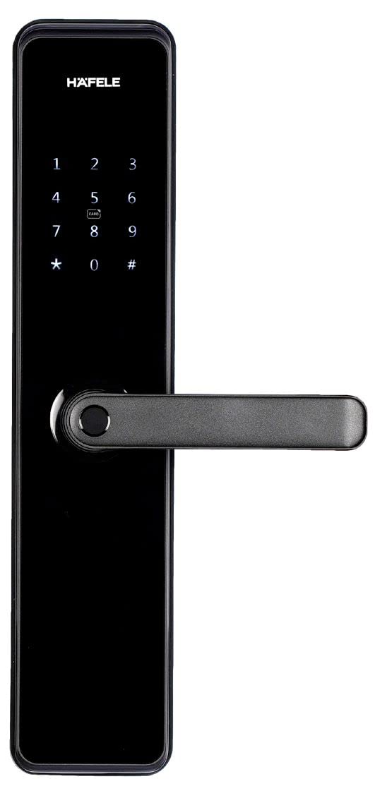 Hafele Metal Biometric Door Lock Re-Inforce, Pack Of 1, Black (B0B29CFQFV) Amazon Price History, Amazon Price Tracker