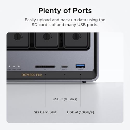 UGREEN DXP4800 Plus 4-Bay NAS for Families, Creators & Small Teams - image 9