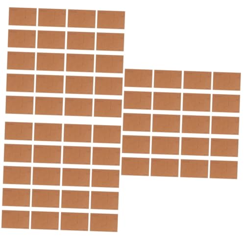 Cartes vides kraft Tofficu par 120 pièces pour loisirs créatifs et dessin au feutre