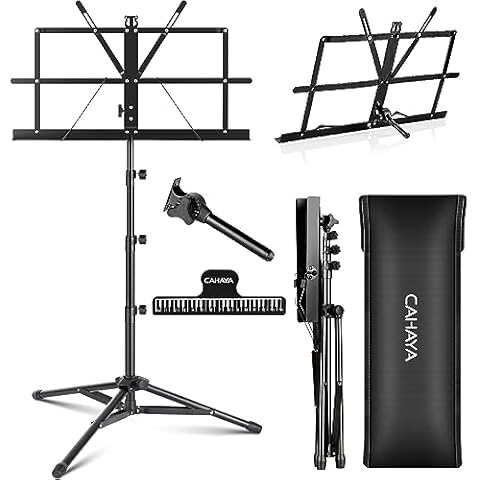 CAHAYA Portable Metal Sheet Music Stand Cover