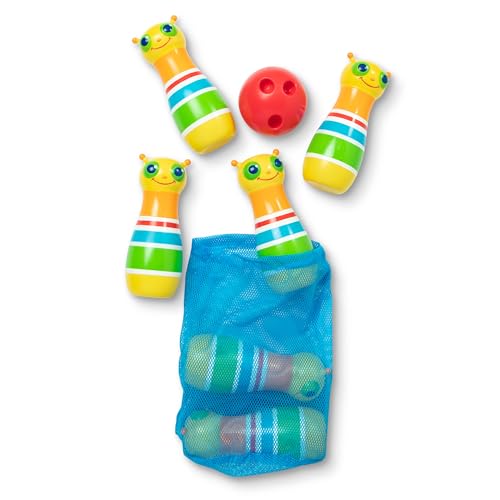 Melissa & Doug Sunny Patch Giddy Buggy Bowling Action Game - 6 Bug Pins, 1 Plastic Ball - image 5