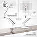 Single Monitor Arm Mount - CTA White Monitor Mount for 23