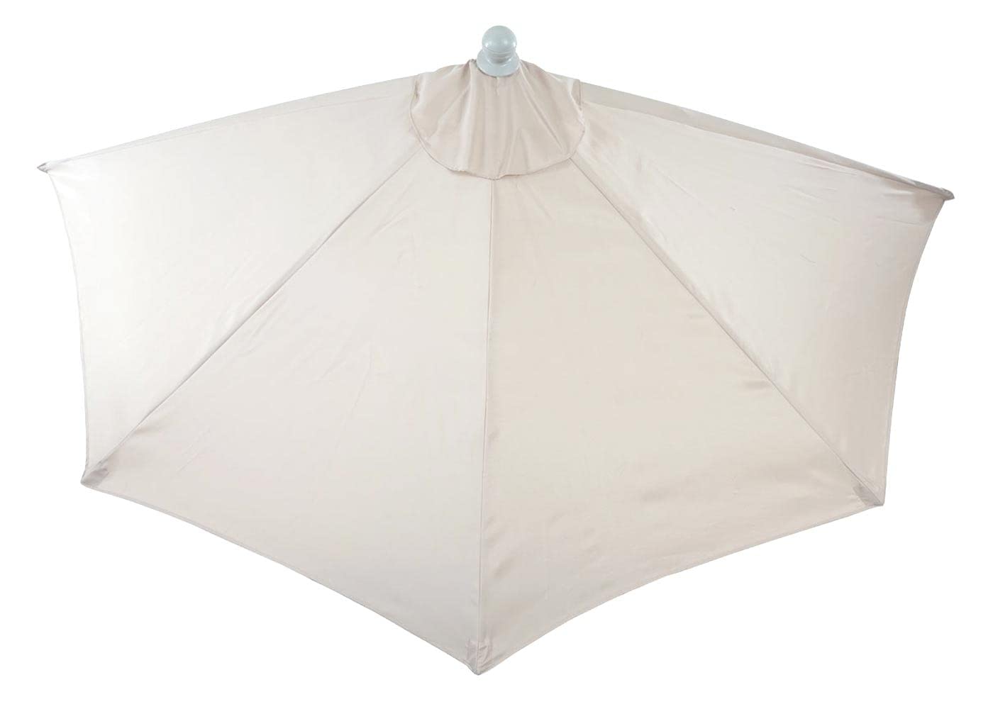 Mendler Funda de repuesto para sombrilla semicircular Parla, 270 cm, color crema