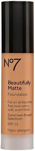 BOOTS No7 Beautifully Matte Foundation Deeply Beige