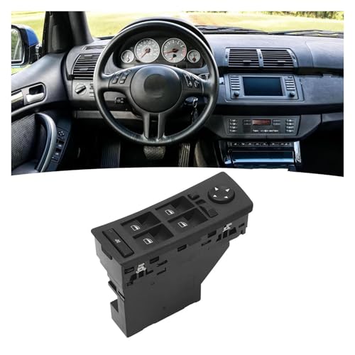 Interrupteur de vitre électrique gauche pour BMW X5 E53 2001-2006 - 6