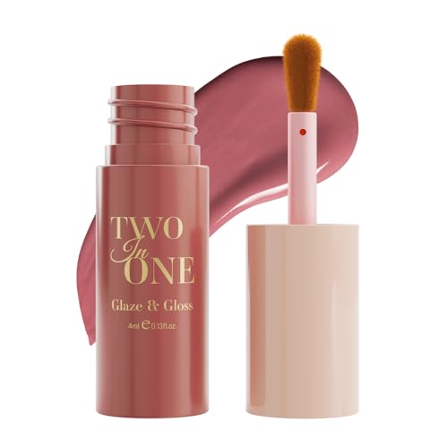 Image of Character Two in One- Glaze & Gloss | Bold Color + High-Shine Lip Gloss | Lightweight, Smudge-Proof & Transfer-Resistant | Non-Sticky, Comfortable Wear | Travel-Friendly & Long-Lasting (CTO404, 4ml)