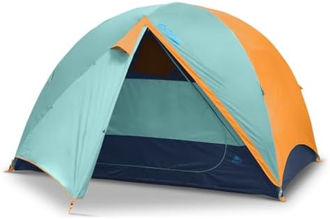 Kelty Wireless Freestanding Camping Tent, 2 4 or 6 Person Size, Huge Interior and Peak Height, Intuitive and Fast to Pitch, Color Coded Setup, 2 Door 2 Vestibule (4-Person)