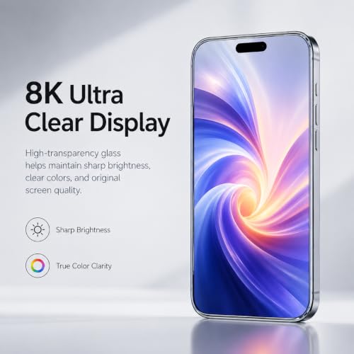 Image of 8K Borderless Tempered Glass Compatible with iQOO 13