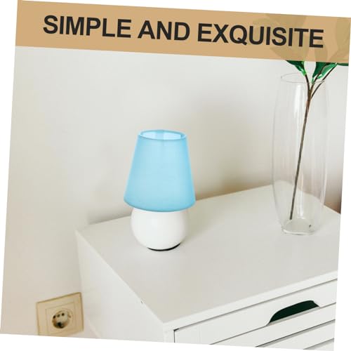 Image of Cabilock Decorative Lampshade Small Grey Desk Lamp Shade Vintage Ceiling Lamp Cover
