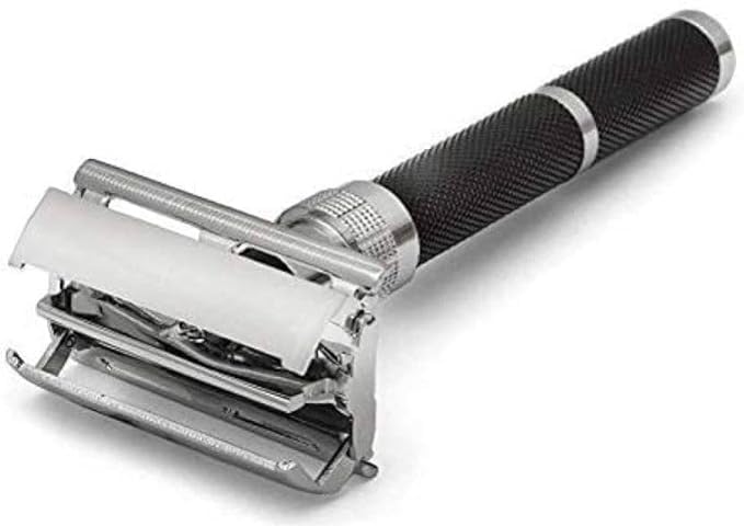 Sharpest Razor In India Jhai Kal Men Double Edge Smooth Safety Shaving Razor 10 Cm Long Handle ...