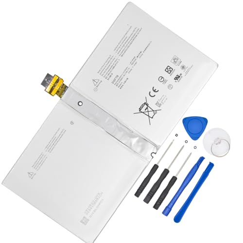 DGFTB G3HTA027H DYNR01 Laptop Battery Replacement Compatible for Microsoft Surface Pro 4 1724 12.3 inch Tablet Series, for Surface pro 4 Battery G3HTA026H G3HTA027H (7.5V 38.2Wh/5087mAh)