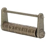 Cadenas à combinaison pour valise — élégant et vintage, orné de caractères traditionnels chinois, chic et original, cadenas à combinaison à clé