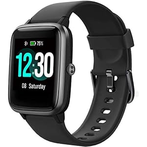 Smartwatch, fitness trackerhorloge, 1,3 inch HD volledig touchscreen, dames en heren, horloge voor Android iOS, IP68…