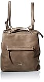 handtasche rucksack leder schwarz Backpack Kunstleder/PU Gabor bags MINA Damen Rucksack M, taupe, 24,5x9x32