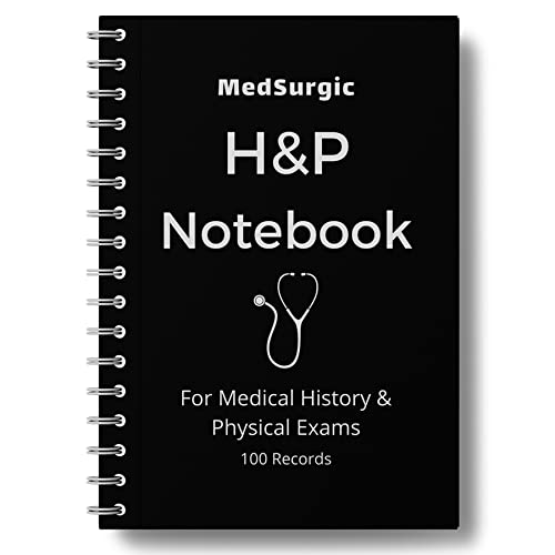 Perfect H&P Notebook, History and Physical Notepad for Students, Medical Practitioner, Nurses (Medic - medicalbooks.filipinodoctors.org