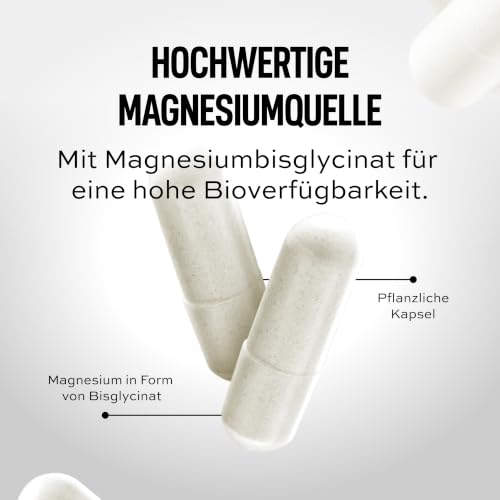 ESN Magnesiumbisglycinat Kapseln - mit 194 mg Magnesium pro Tagesportion – Ansicht 4