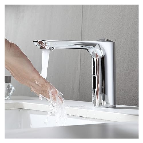 Grifos de lavabo automáticos con sensor infrarrojo para baño moderno 4