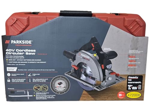 Parkside Performance PPHKSA 40-Li A1 Scie circulaire sans fil 40 V sans batterie ni chargeur
