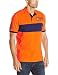 U.S. Polo Assn. Men's Chest Stripe Polo Shirt with Logo Patch