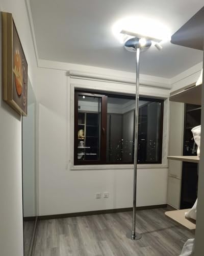 Premium Dance Pole Removable Spinning Static Dancing HeavyDuty Steel Pole Adjustable Height,Dancer Pole,Removable Dance Pole, Home Fitness Stripper Pole, Studio/Gym/Bar/Club Profes