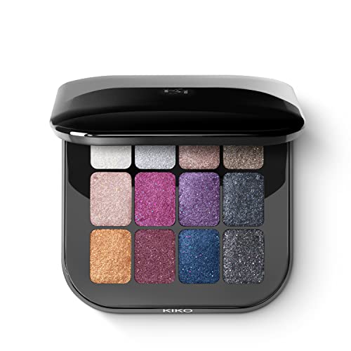 KIKO Milano Cult Colours Eyeshadow Palette 02 | Palette Con 12 Ombretti Sfumabili Dalle Tonalità Ricercate