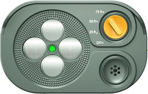 Image of BONSO Ultrasonic Anti Barking Device for Dogs, Bark Control Device Box with 3 Modes, Variable Ultrasound Frequencies, Automatic Dog Whistle, Effective Range up to 75ft, Neighbor Dog Silencer (Green)