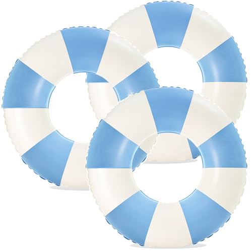32' Pool Float for Adult-3 PCS Inflatable Pool Float Tube-Summer Swimming Raft for Adults Luau Pool Floats-Hawaiian Swimming Rings - Inflatable Tubes...