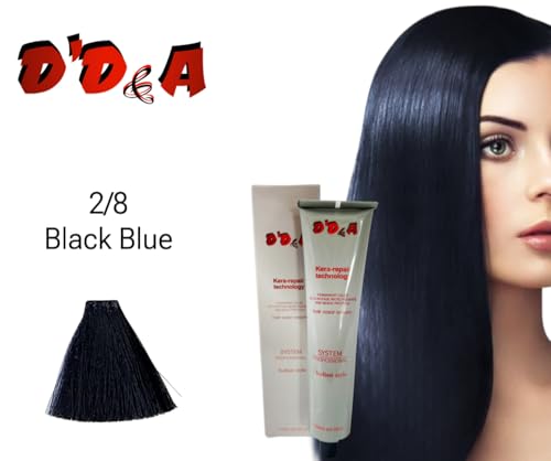 Color Permanente para Cabello D'D&A 100ml Negro Azul 2/8 miniatura 3