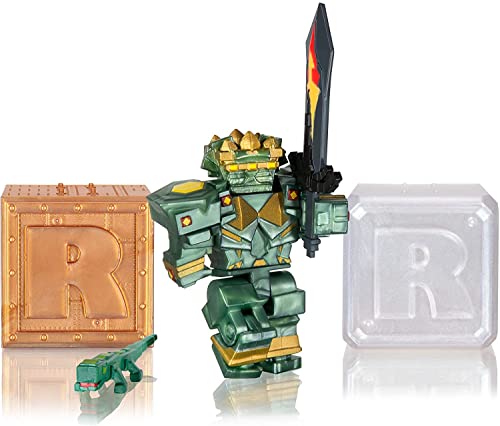 Roblox Action Collection - Fantastic Frontier: Guardian Set + Two Mystery Figure Bundle [Includes 3 Exclusive Virtual Items]