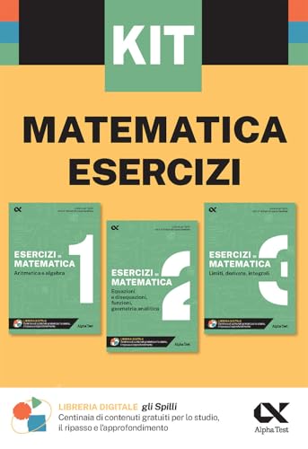 Kit Spilli. Matematica esercizi. Per esame di maturità