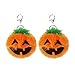 STOBOK 2 pcs Halloween Trousseau Citrouille cric-o-Lanterne Voiture Mini Porte-clés en Peluche Porte-clés Enfants Sac Cadeau de fête