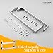 KOKOSIRI Towel Bars Hand Towel Holders 16 Inches Chrome Bathroom 2-Tiers Ladder Towel Rails Wall Mounted Towels Shelves Rack Polished Stainless Steel, B5008CH-L16