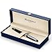 Produktbild Waterman Expert Tintenroller | Hochglänzend Schwarz mit Chromzierteile| feine Spitze | Schwarz | Geschenkbox