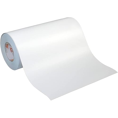 24" x 10 Ft Roll of Oracal Vinyl for Craft Cutters and Vinyl Sign Cutters (White Matte, 50 Feet)
