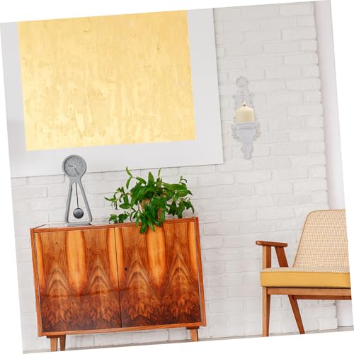 Candelabro de pared vintage blanco retro para decoración del hogar 6
